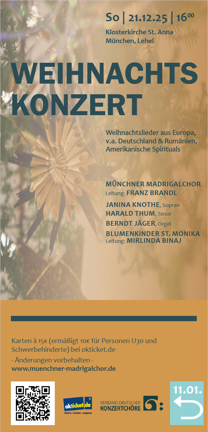 Flyer linkes Konzert